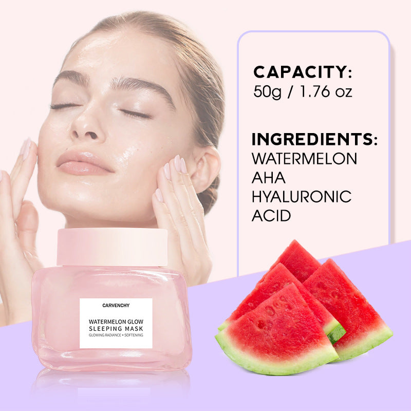 Hydrating Moisturizing And Skin Lightening Watermelon Sleep Cream