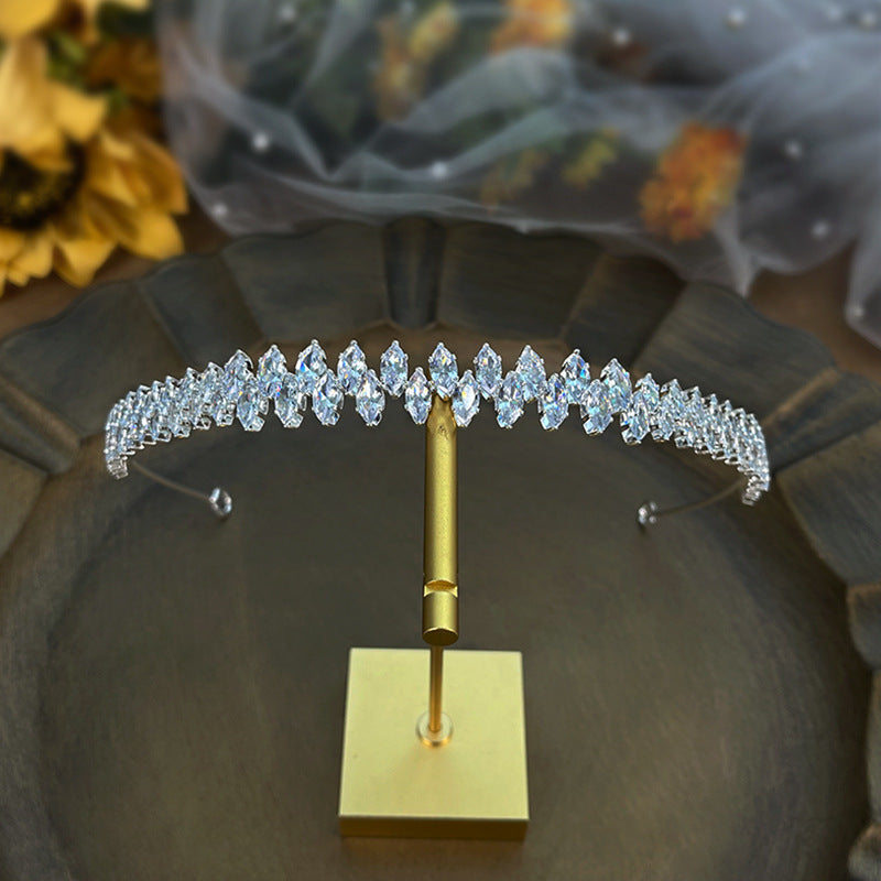 Bridal Simple And Elegant Retro Single Layer Headband
