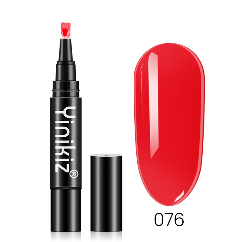 Yinikiz One Step Glue Solid Color Nail Polish Glue