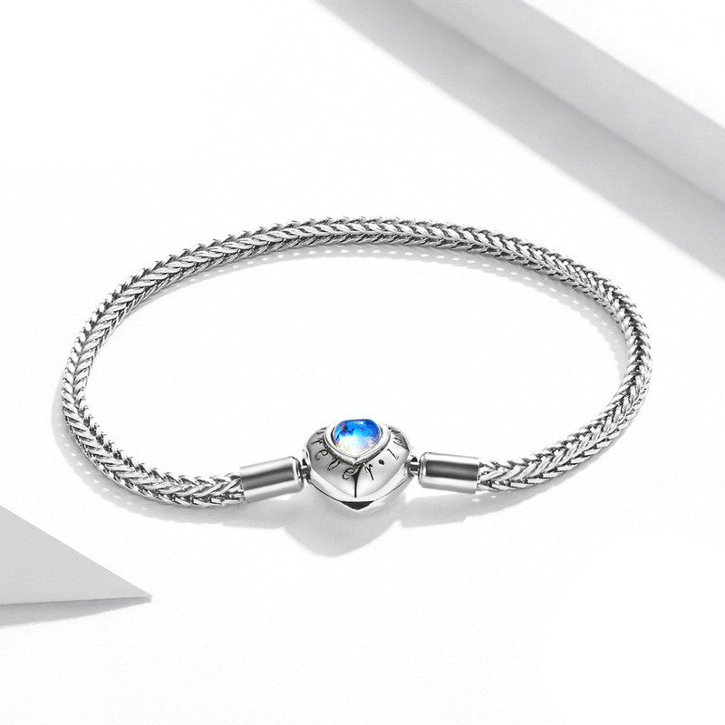 Ladies English Lettering Butterfly Foundation Bracelet