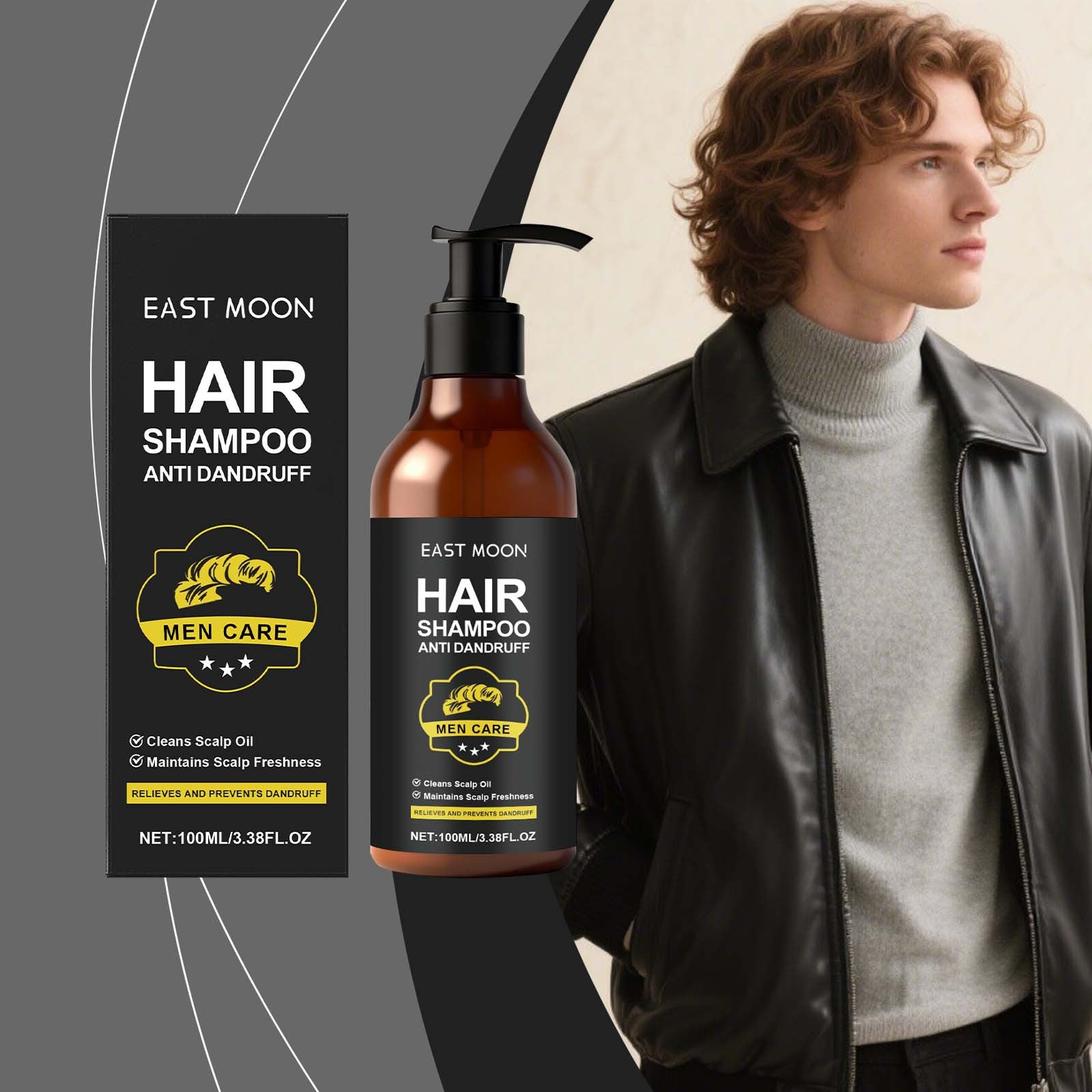 Mens Hair Oil Shampoo For A Fresh Clean Scalp And Dandruff Control