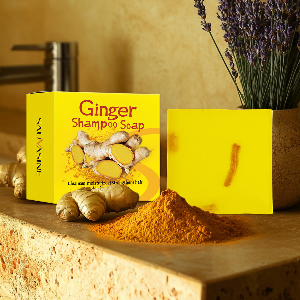 Sauvasine Ginger Shampoo Soap Hair Care