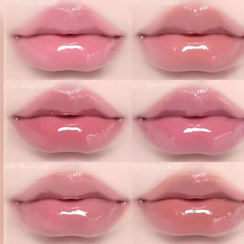 Water Light Mirror No Stain On Cup Lip White Lasting Pure Desire Lip