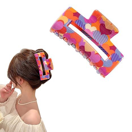 Heart Shape Printed Rectangle Grip