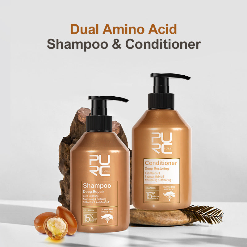 PURE Moisturizing Soft Repair Shampoo Conditioner Suit