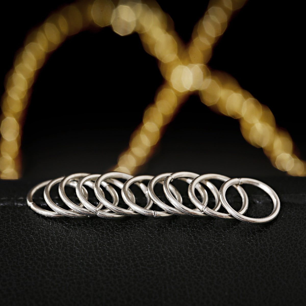 Dreadlocks Buckle Metal Loop Braided Hair Ring Hip Hop Disco Braid