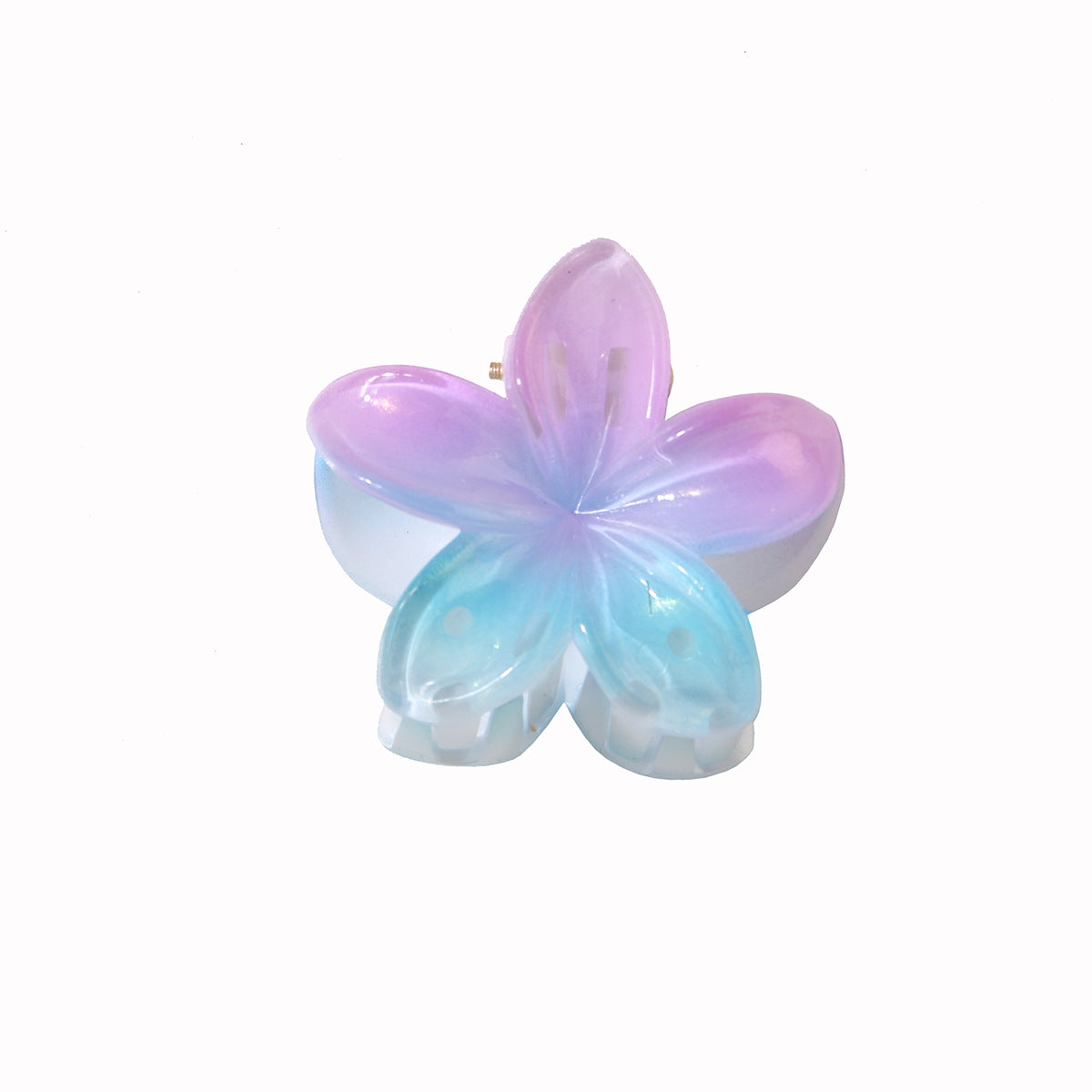 Small Size 4cm Gradient Plumeria Rubra Hairpin Headdress
