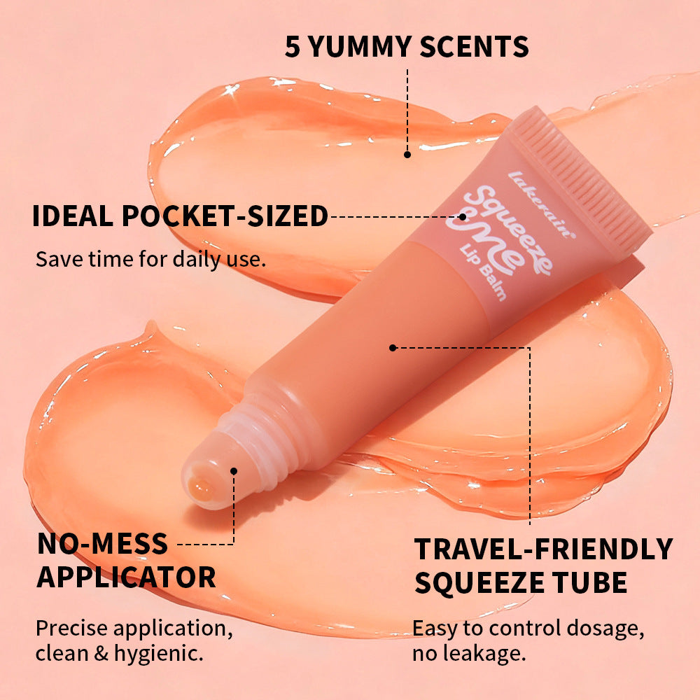 Sweet Fruit Flavor Moisturizing Squeeze Lip Balm