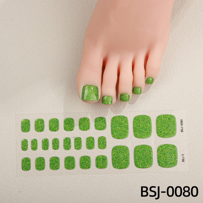 Pure Color Gel Nail Sticker