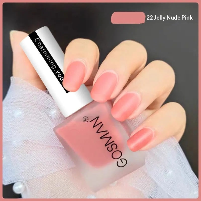 Gosman Quick-dry Matte Nail Polish, Non-peel