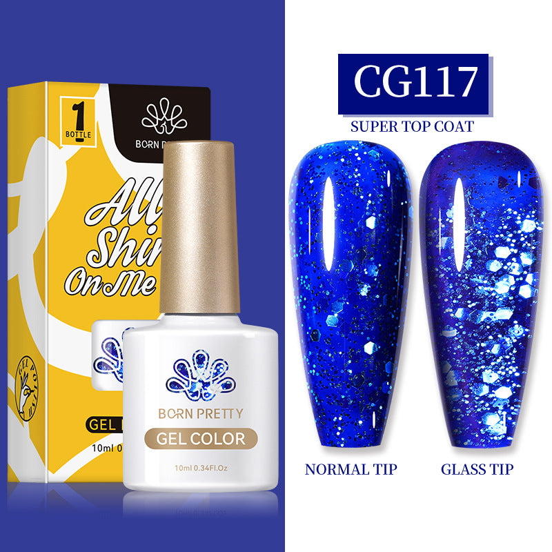 Born Pretty Model Nail Beauty UV Suit 130 Color UV Polish UV Glue Koudan Glue