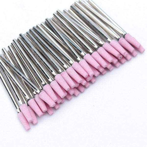 Chrome Diamond Nail Grinding Head Polishing