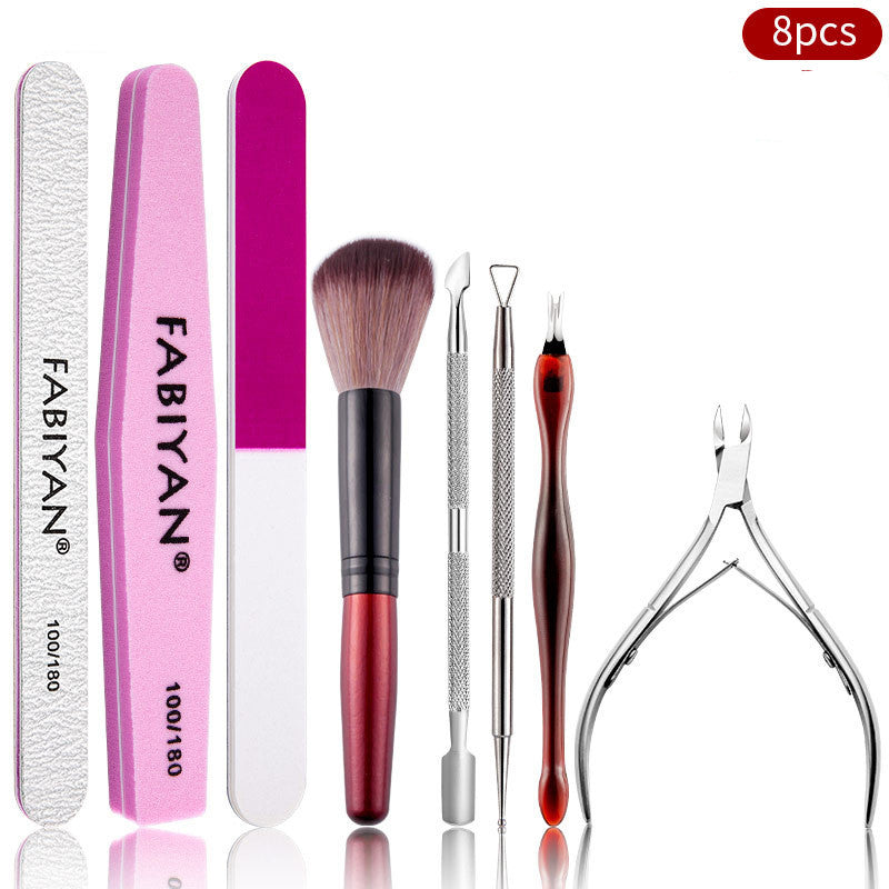Fabiyan Polishing Nail File Polishing Strip Nail Art Tool Set