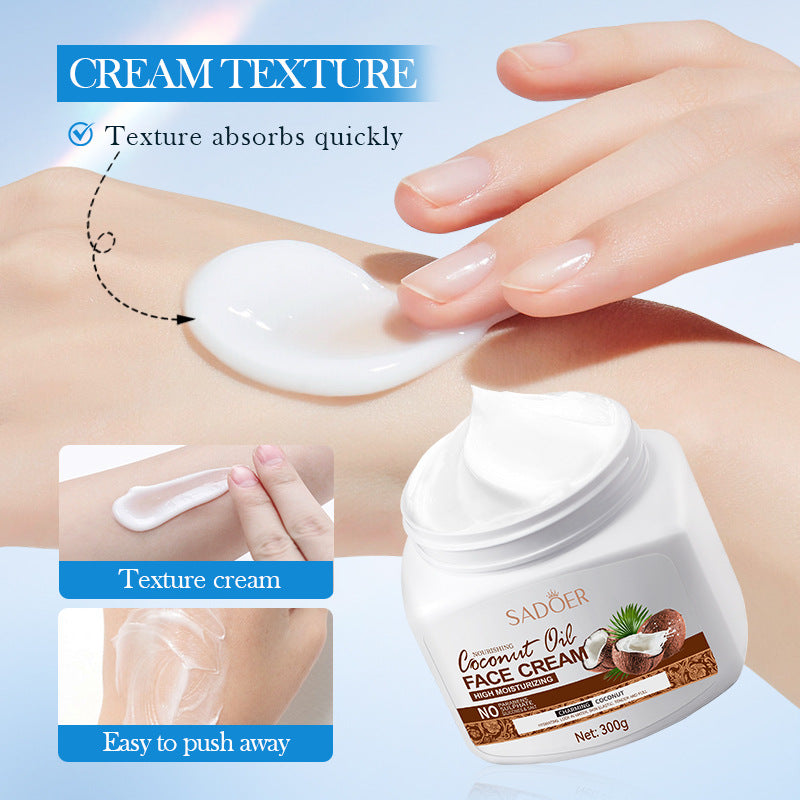 Full English Coconut Oil Nourishing Moisturizing Facial Cream