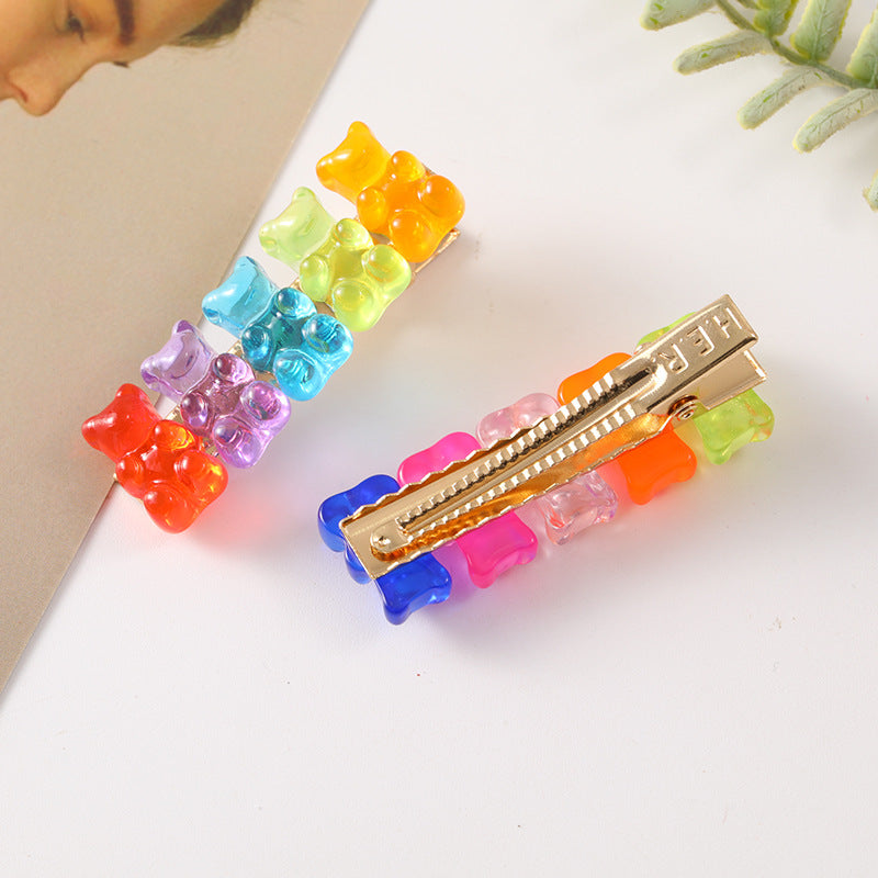 Cartoon Fashion Simple Bear Bangs Clip