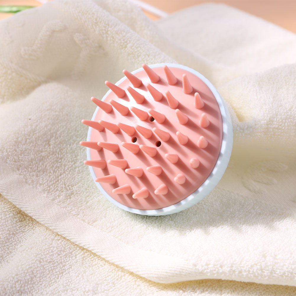 Hair Washing Silicone Brush Ladies Head Scratching Adult Children Shampoo