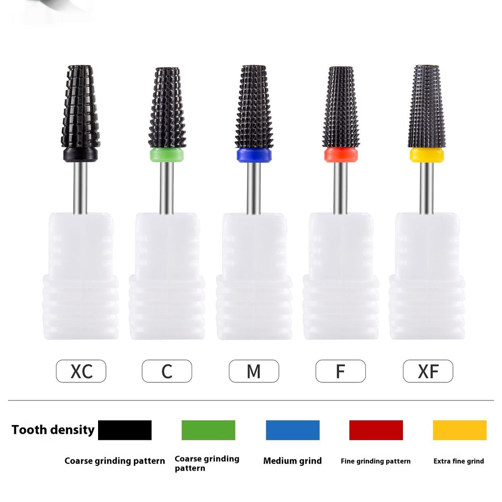 Black Ceramic Nail Polish Head For Removing Nails