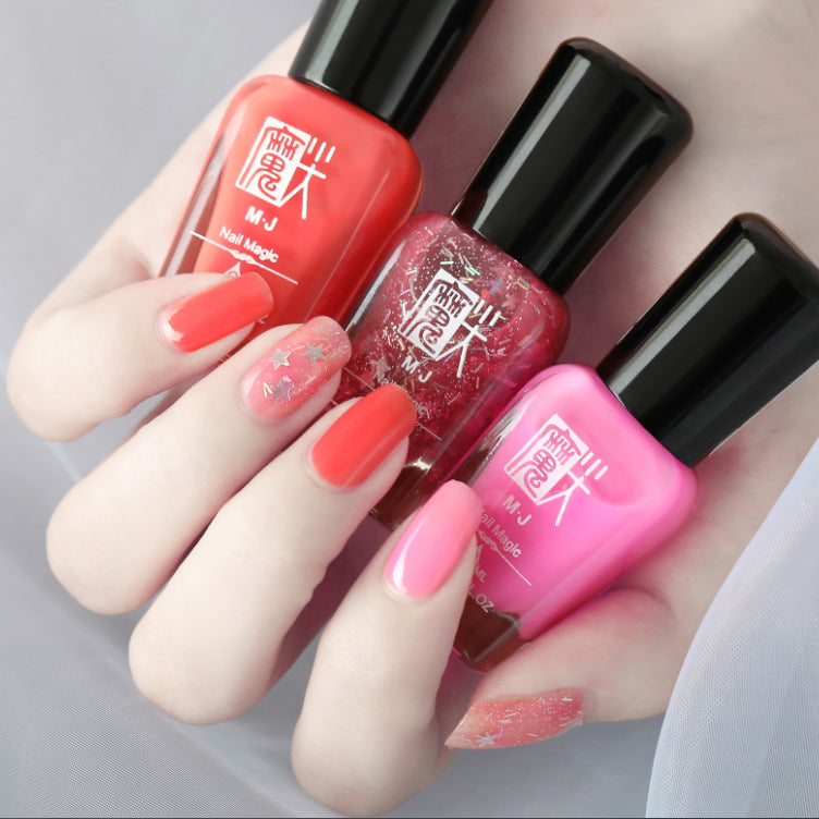 MJ Children's Nail Polish Can Peel Tearable Tasteless Transparent Pregnant Women Can Use Makeup