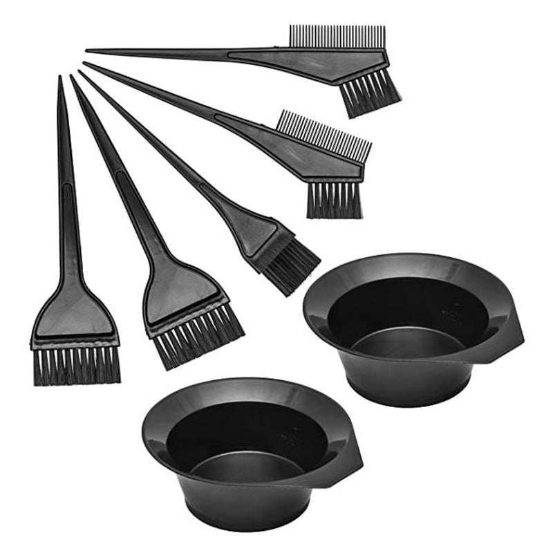 Dyeing Bowl Highlighting Brush Comb Earmuffs Hairdressing Tools