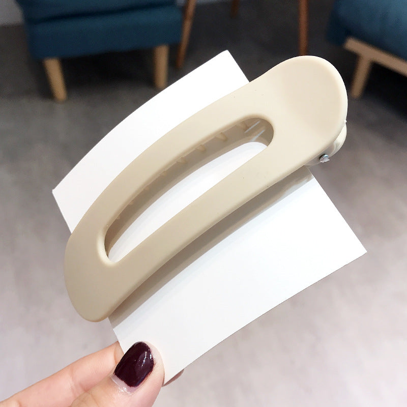 Women's Large Face Wash One Word Side Clip