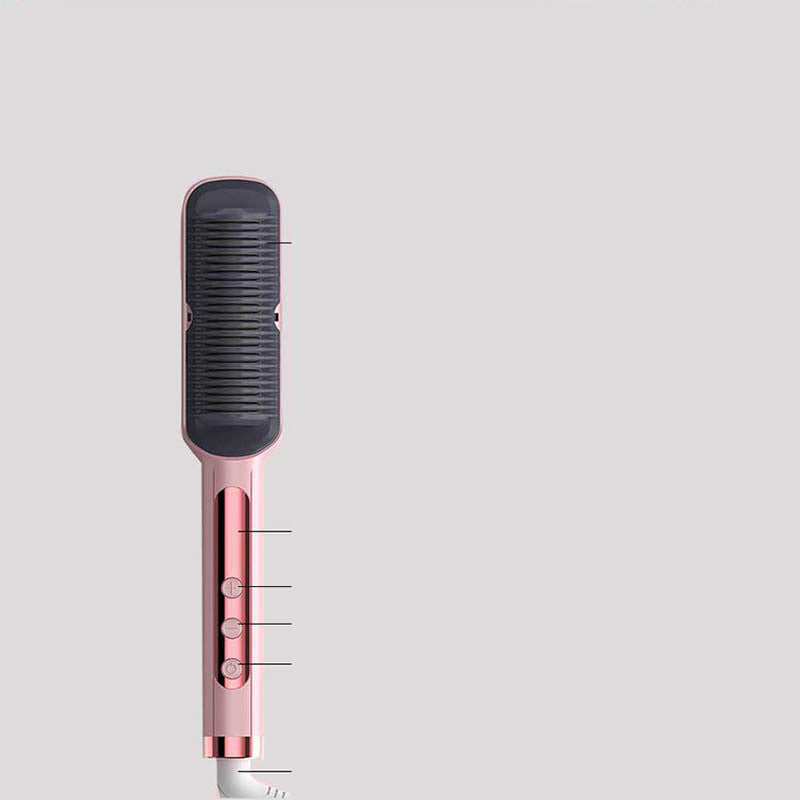 Heating Straight Hair Comb With Display Does Not Hurt Your Hair