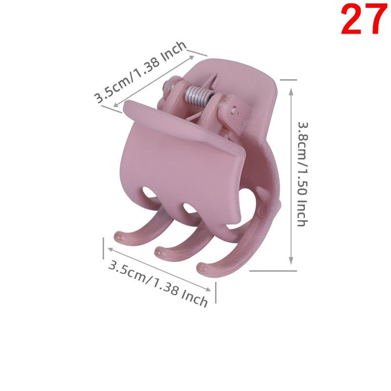 High Ponytail 3 Teeth Claw Clip Fixed Gadget Small Headdress