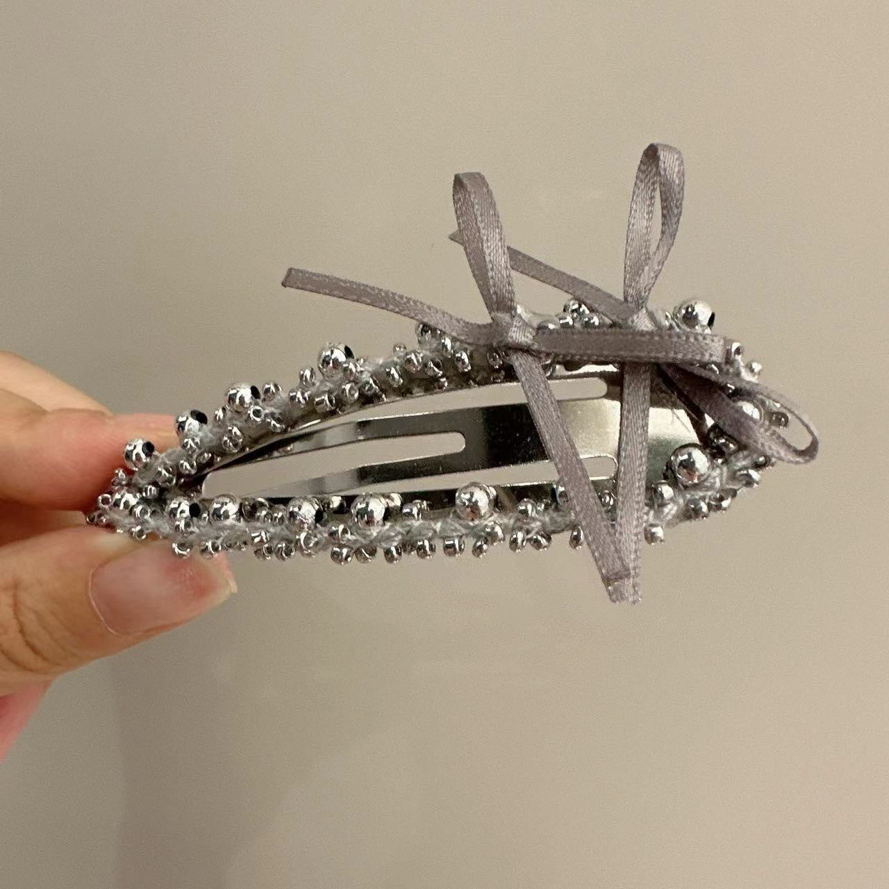 Fashion Bangs Broken Hair Bow Barrettes