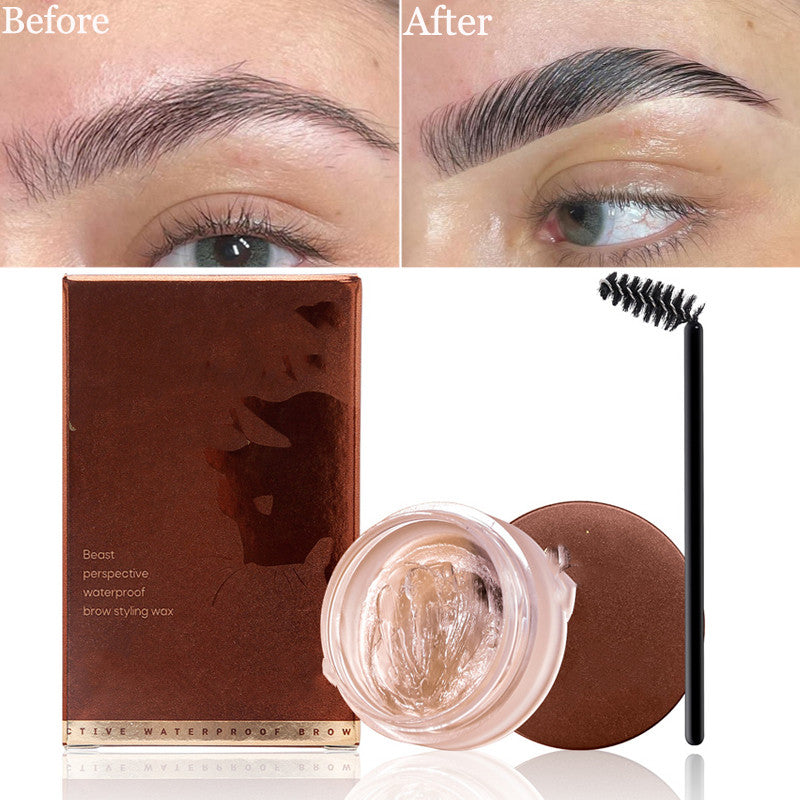 Eyebrow Styling Cream Waterproof Quick Dry Natural
