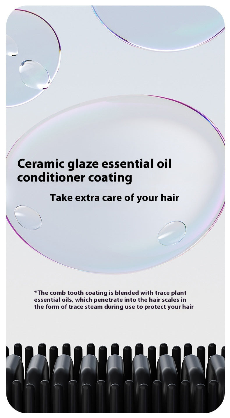 Wireless Straight Comb Anion Fluffy Artifact