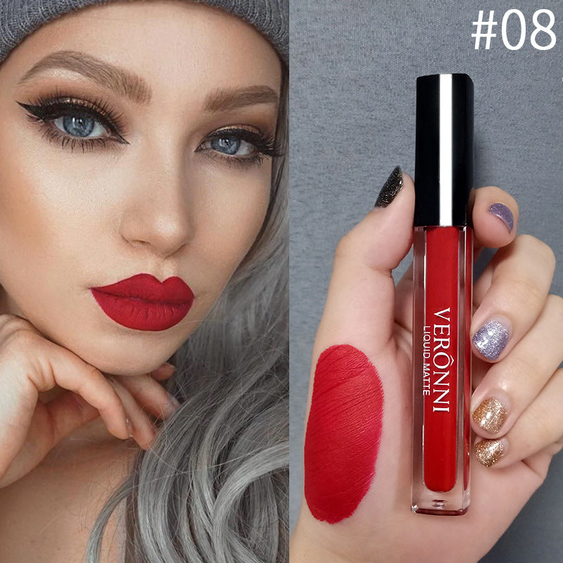 No Stain On Cup Matte Lip Gloss Matte Surface Does Not Fade