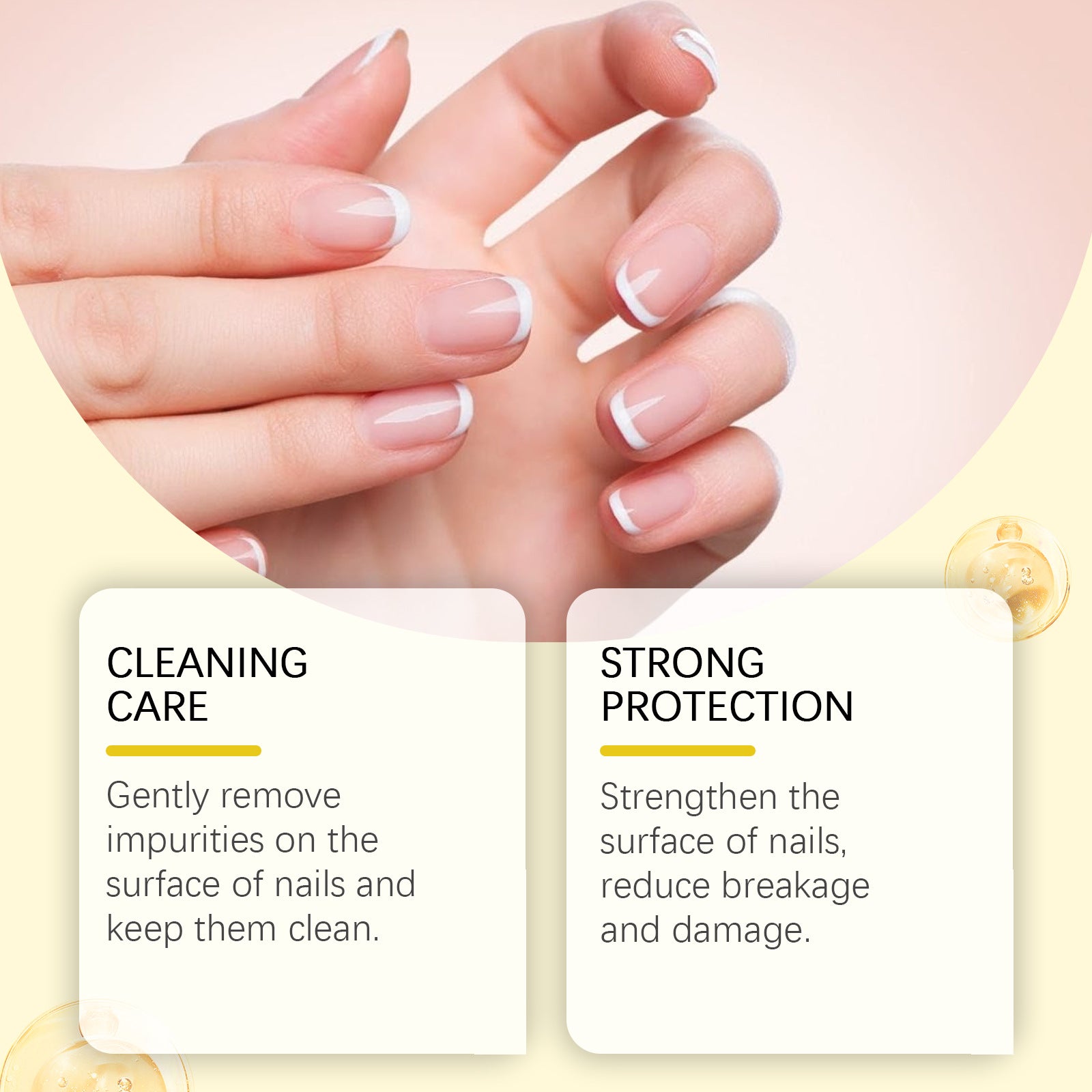 Ouhoe Daily Maintenance Soft Nail Endogenous Nail Cleaning Nail Moisturizing And Nourishing Repair Essence