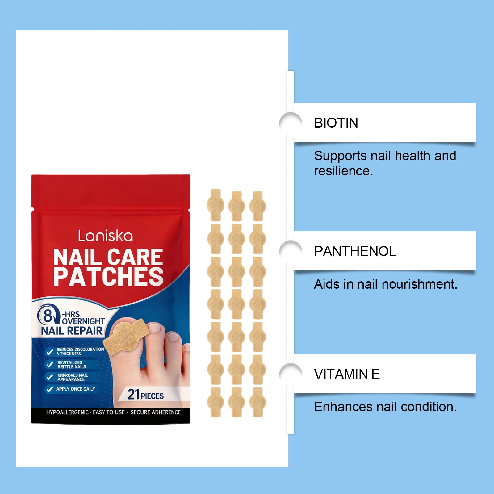 Laniska Nail Care Patches