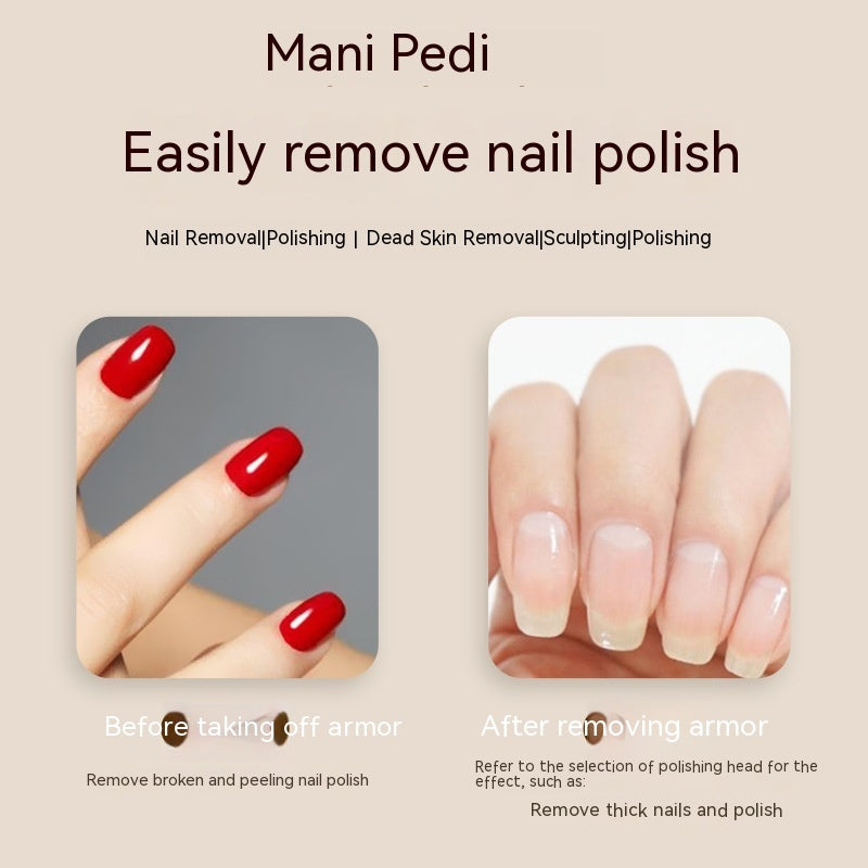 LMH Portable Nail Polishing Machine Dedicated Peeling