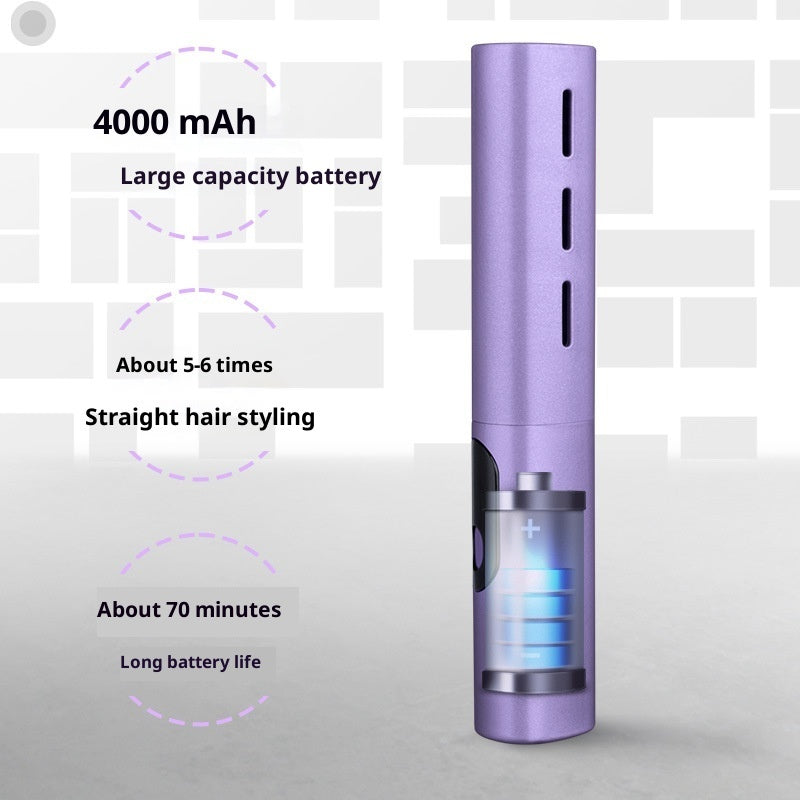 Wireless Straight Comb Mini Anion Does Not Hurt Hair
