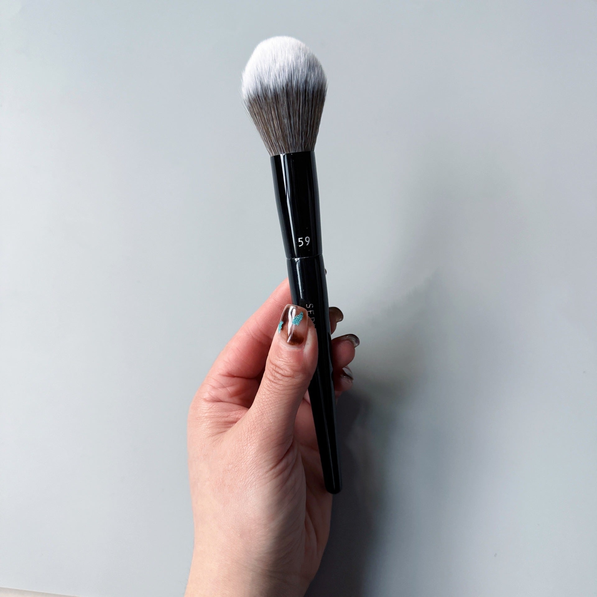 Lotus Series Foundation Eye Shadow Face Powder Repair Double-ended Makeup Brush