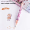 Doodle Nail Art Pen 12-color Liner Paint Brush Nail