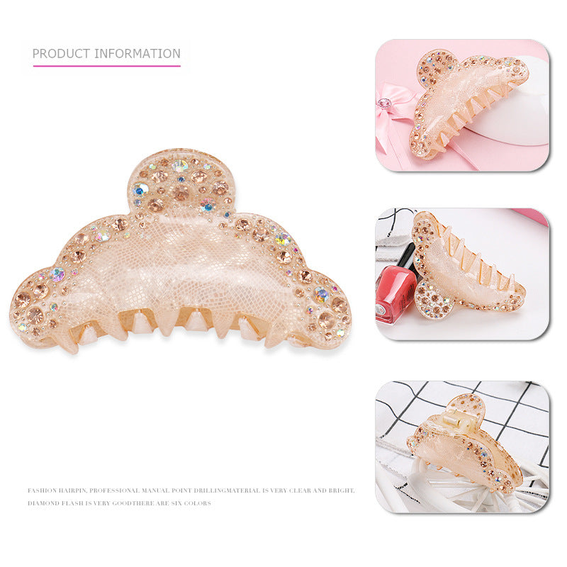 European And American Medium And Large Acrylic Shark Clip