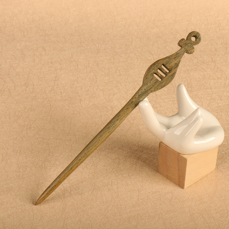 Green Sandalwood Hairpin Hairpin Antiquity Hair Clasp