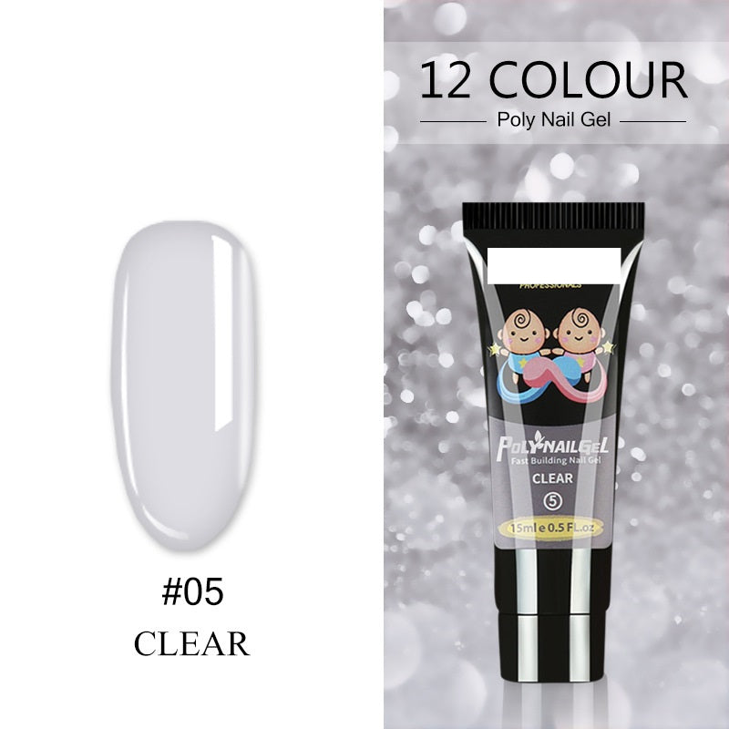 Acryl Gel Women's  Crystal Extender Nail Polish