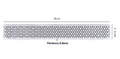 Nano Glass Honeycomb Nail File Polishing