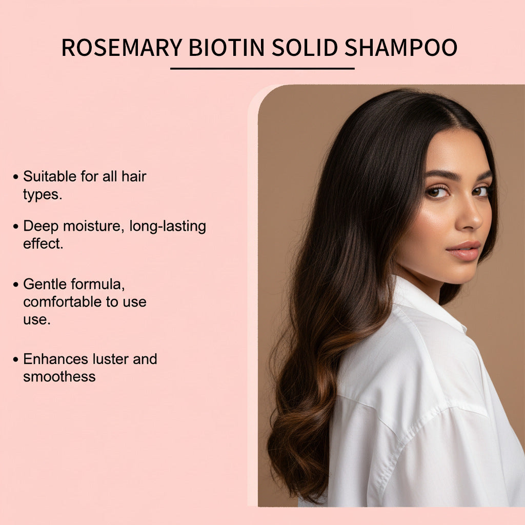 GleamXi Rosemary Biotin Shampoo Bar