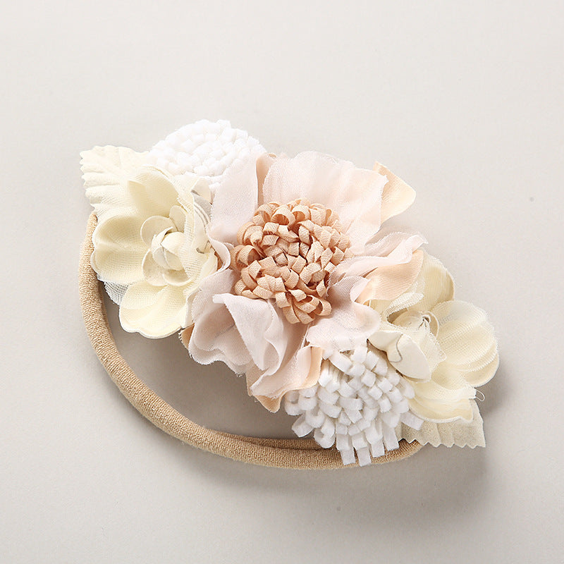 Children's Bohemian Flower Headwear Three-dimensional Splicing