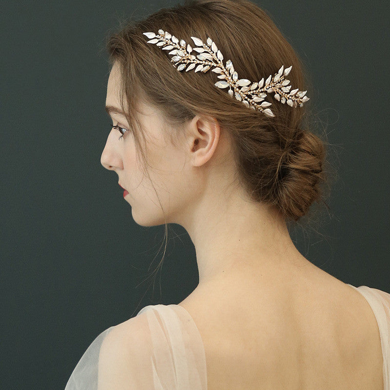 Women's Rhinestone Hair Comb Bridal Headdress
