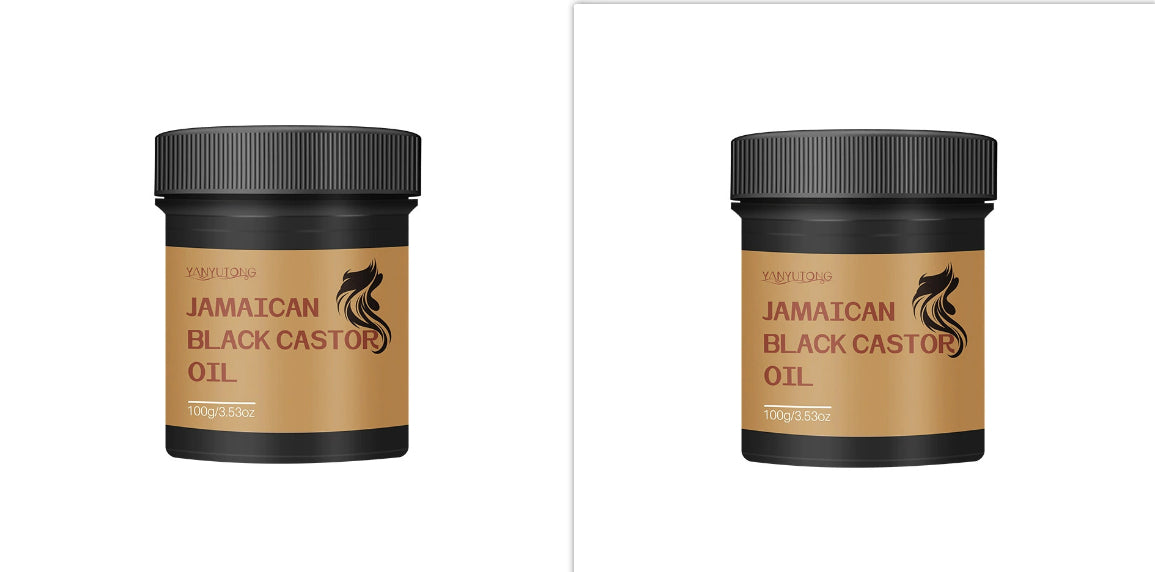 Black Castor Oil Curly Hair Cream Care Modeling Cream Shaping Elastin