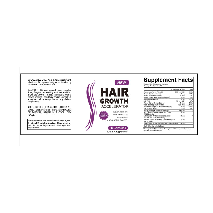 Biotin Hair Growth  Capsules