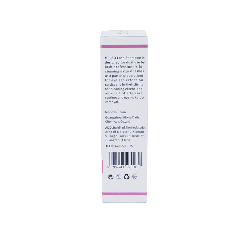 Melao Eyelash Shampoo Moisturizing Frizz Cleaning