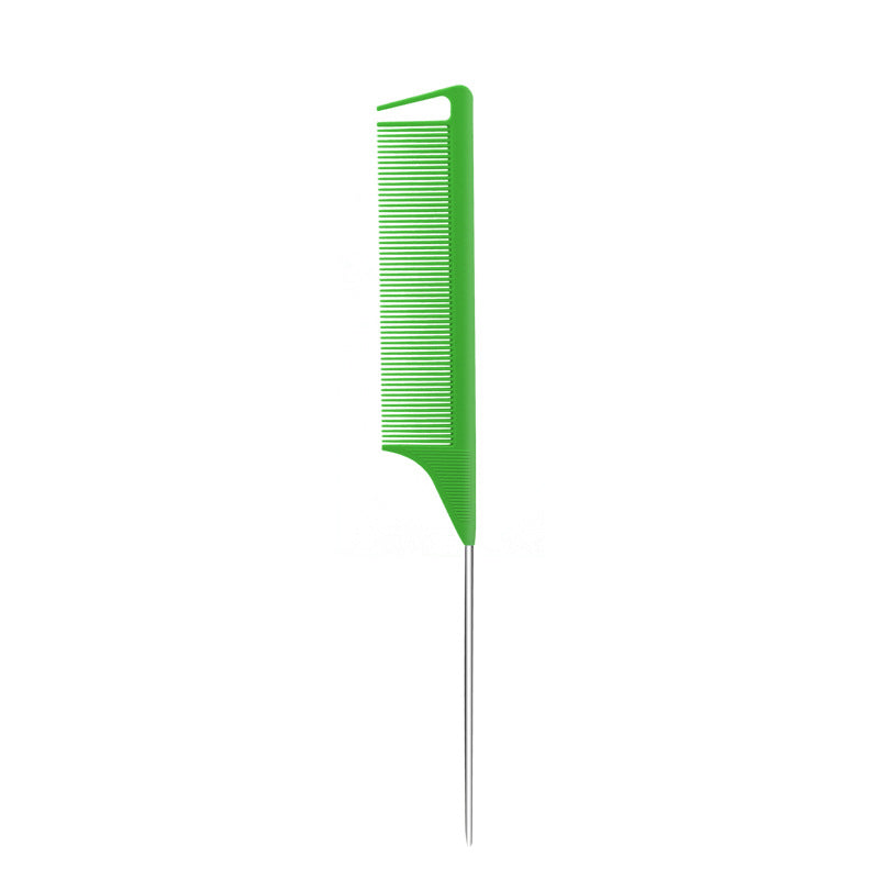 Metal Handle Updo Steel Needle Tail Comb