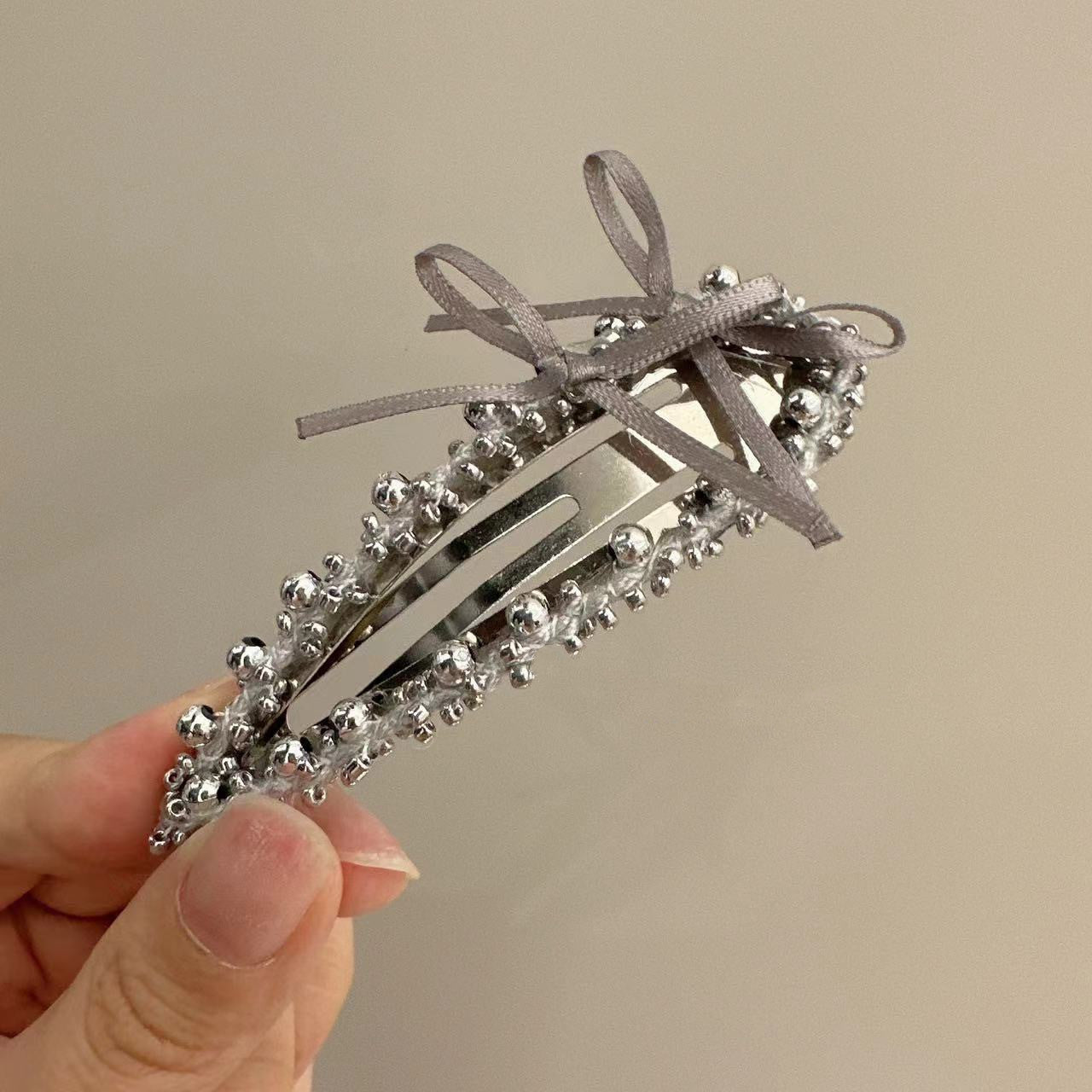 Fashion Bangs Broken Hair Bow Barrettes