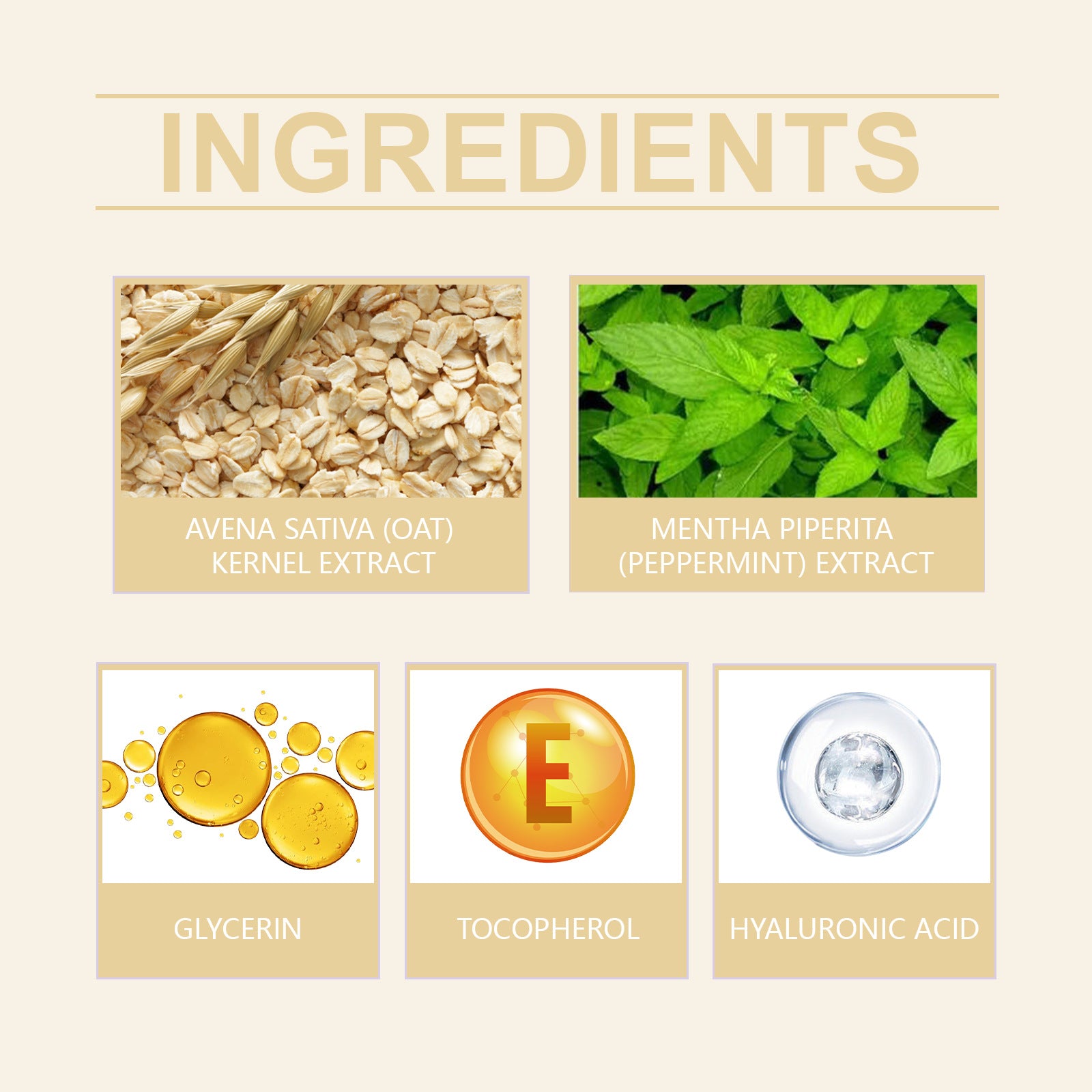Oat Moisturizing Facial Cream Deep Nourishing