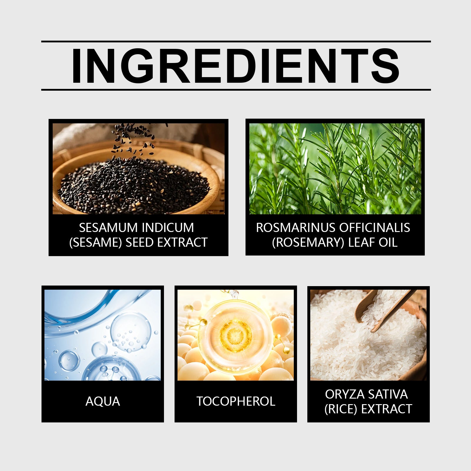 West Month Black Sesame Hair Repair Nourishing Hair